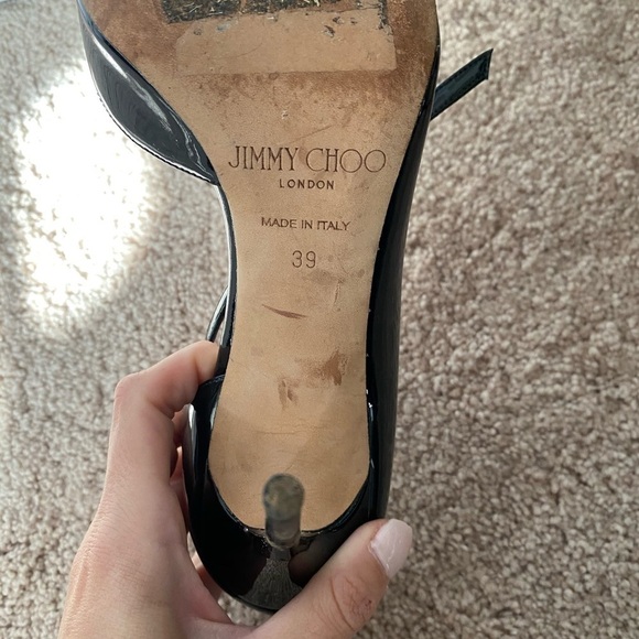 Jimmy Choo Studded Strap Pup Heel - Picture 4 of 9